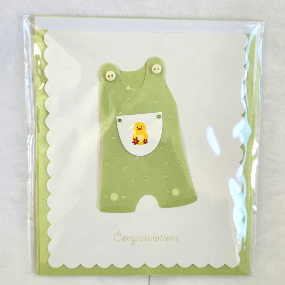 NWT  Baby Boys +Girls Greeting Cards BURGOYNE Congratulations on your Little One